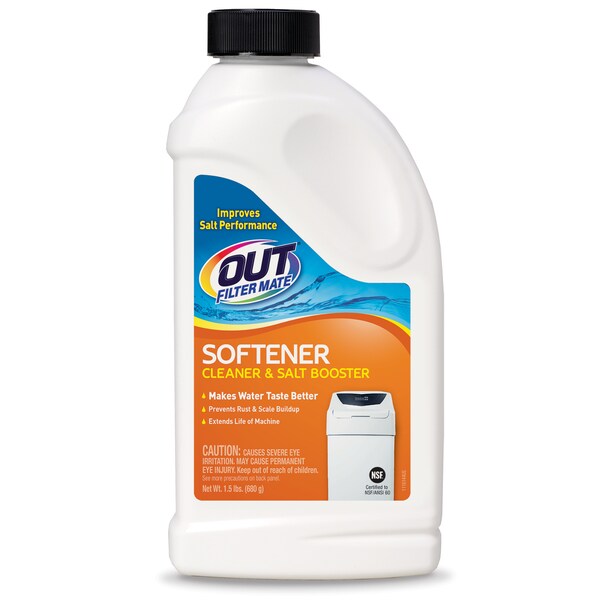 Out Water Softener Cleaner and Salt Booster Powder, 24 oz (TO06N) Zoro